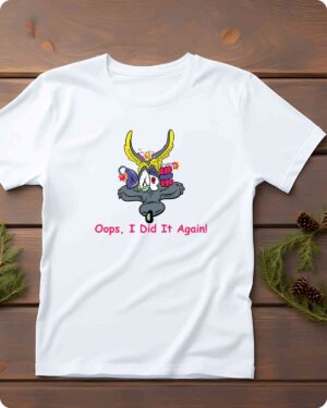 OddFits Goofy Dog "Oops, I Did It Again!" T-Shirt