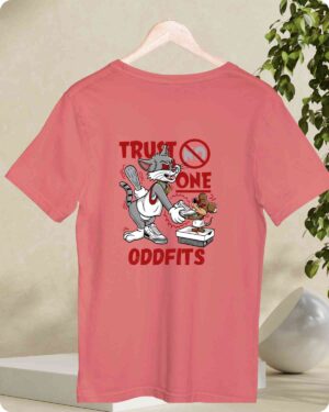 OddFits Trust No One Tom & Jerry T-Shirt